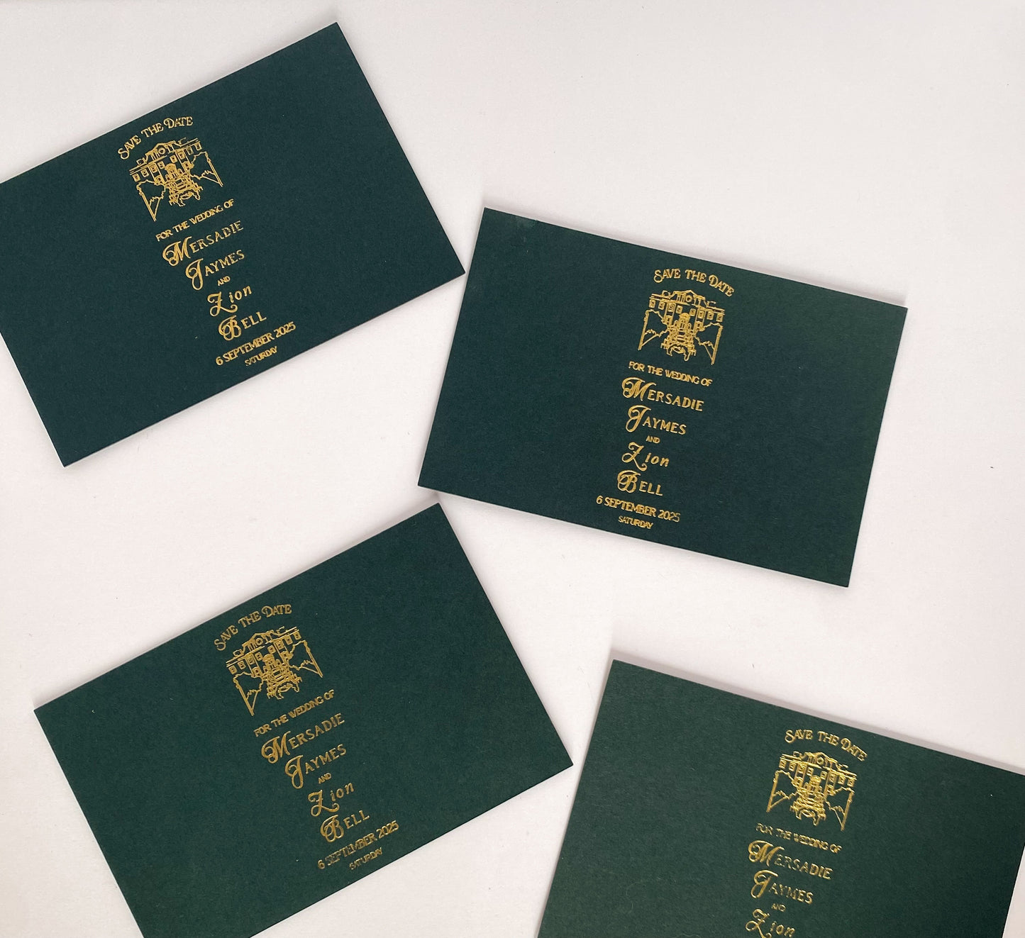 Wedding gold foil bundle